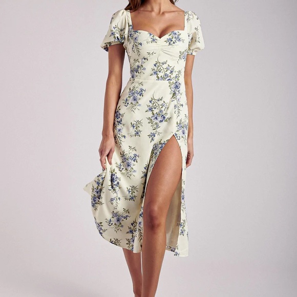 MESHKI Julia floral dress S brand new - Picture 1 of 12